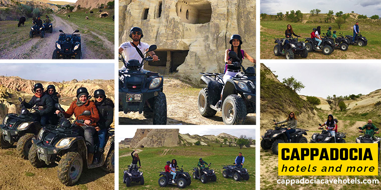 Cappadocia ATV Quad Bike Tours Urgup Three beauties